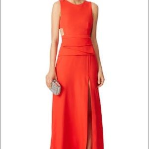 BCBGMAXAZRIA Red Gown Dress